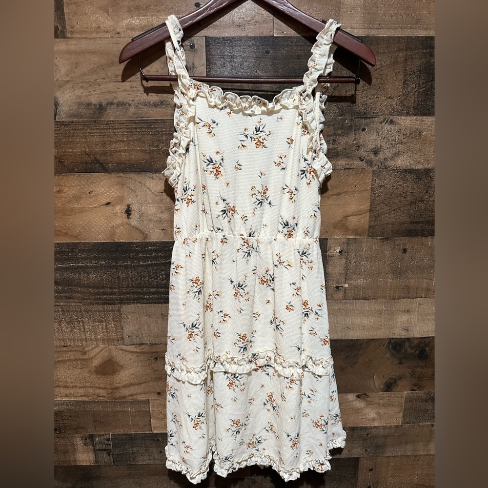 Doe and Rae Small Floral Dress womens Ivory